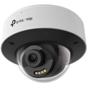 tp link vigi insight s245 camara de seguridad lente de 2.8mm ethernet ip67 ik10 resolucion de 4mpx deteccion inteligente audio bidireccional color blanco y negro