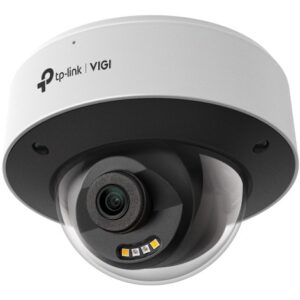tp link vigi insight s245 camara de seguridad para exterior lente de 4mm ip67 ik10 resolucion de 4mpx vision nocturna audio bidireccional color blanco y negro
