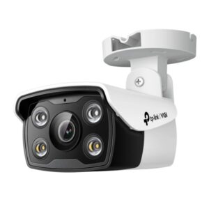 tp link vigi c330 camara de seguridad para exterior lente de 4mm ip67 resolucion de 3mpx deteccion inteligente vision nocturna color blanco y negro