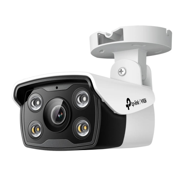 tp link vigi c330 camara de seguridad para exterior lente de 4mm ip67 resolucion de 3mpx deteccion inteligente vision nocturna color blanco y negro