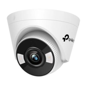 tp link vigi c440 camara de seguridad para exterior lente de 4mm ethernet deteccion inteligente vision nocturna color blanco y negro