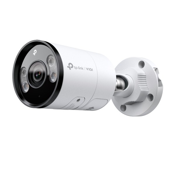 tp link vigi c345 camara de seguridad para exterior lente de 4mm resolucion de 4mpx deteccion inteligente ip67 vision nocturna audio bidireccional color blanco y negro