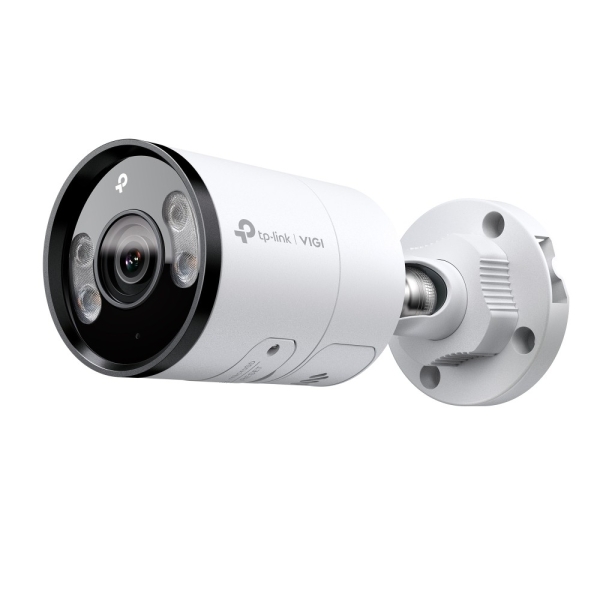 tp link vigi c355 camara de seguridad lente de 2.8mm ethernet resolucion de 5mpx deteccion inteligente ip67 vision nocturna audio bidireccional color blanco y negro