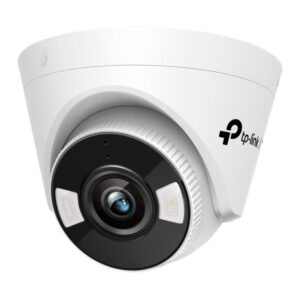 tp link vigi c450 camara de seguridad para interior lente de 4mm ethernet resolucion de 5mpx deteccion inteligente audio bidireccional modo pasillo color blanco y negro
