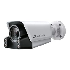 tp link vigi c340s camara de seguridad para exterior lente de 4mm ip67 tecnologia wdr vision nocturna audio bidireccional color blanco y negro