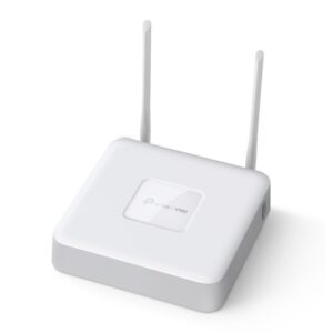 tp link vigi nvr1108h w grabadora para videovigilancia gestion 8 canales rj45 hdmi vga usb 2.0 wifi soporta hasta 10tb sata decodifica hasta 8mpx color blanco