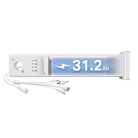 tp link vigi ps30 controlador regulador para panel solar voltaje 10.8v bateria de litio 31.2ah indicador led calentamiento auxiliar inteligente color blanco