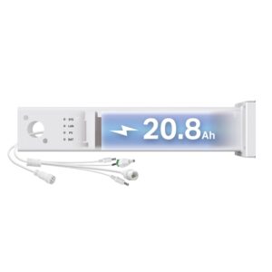 tp link vigi ps20 controlador regulador para panel solar voltaje 10.8v bateria de litio 20.8ah controlador mppt calentamiento auxiliar inteligente color blanco