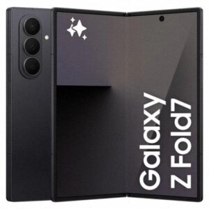 samsung galaxy z fold 7 smartphone plegable pantalla 8" pantalla exterior 6,5" 12gb 512gb camara 200mp bateria 4400mah color negro