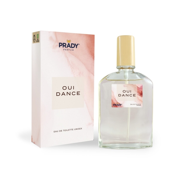 prady colonia de mujer oui dance frasco de 90 ml spray pulverizador