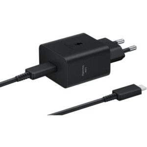 samsung cargador de pared para smartphone usb c 45w pd 3.0 cable usb c 1,8m