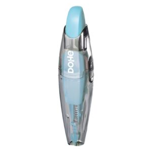 dohe serenity cinta correctora 5mm x 6m pulsador retractil recargable cuerpo ergonomico color azul