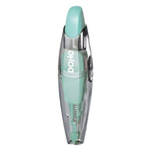 dohe serenity cinta correctora 5mm x 6m pulsador retractil recargable cuerpo ergonomico color verde