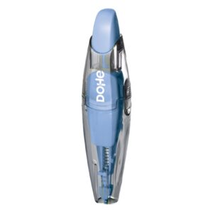 dohe colour vibes cinta correctora 5mm x 6m pulsador retractil recargable cuerpo ergonomico color azul