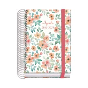 dohe prime candy agenda escolar 26/27 formato a6 dia pagina papel offset ahuesado 70g cubierta de carton plastificado espiral goma 12x17x3cm multicolor