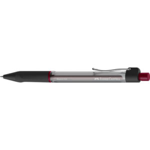 faber castell beyond gel boligrafo retractil punta 0.7mm trazo de 0.4mm grip de agarre tinta gel roja