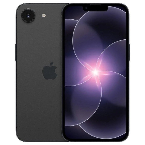 apple iphone 17e pantalla 6,1" chip a19 256gb color negro