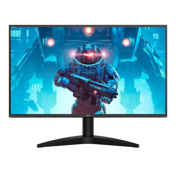 aoc 24b36x monitor 24" led ips fullhd 144hz hdr10 respuesta 4ms hdmi, displayport vesa 100x100mm color negro