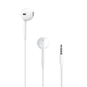 apple earpods auriculares binaurales microfono integrado control de volumen jack 3.5mm color blanco