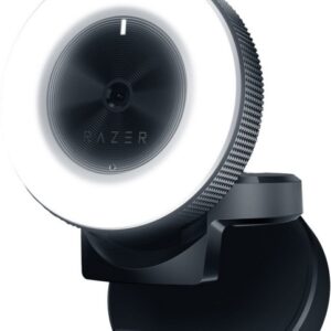 razer kiyo webcam full hd enfoque automatico iluminacion color negro