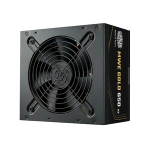 cooler master mwe v3 fuente de alimentacion 80+ gold 650w atx 3.1 pfc activo no modular