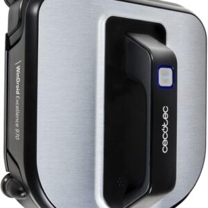cecotec conga winrobot excellence 970 robot limpiacristales bateria 700mah navegacion inteligente mando a distancia arnes de seguridad con ventosa 4 modos automaticos color acero y negro