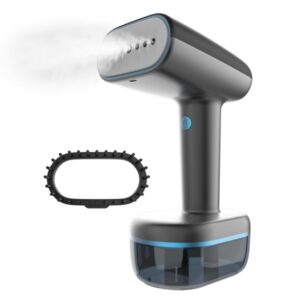 cecotec ironhero 1800 force plancha vertical 1800w vapor continuo de 35g/min suela ceramica ultradeslizante luz indicadora sistema antigoteo autoapagado color gris oscuro