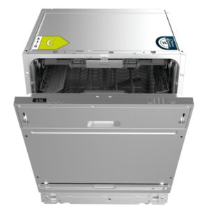 cecotec bolero aguazero 6502 full bi c lavavajillas de 60cm 15 cubiertos 6 programas bandeja para cubiertos inicio diferido sistema antifugas 59.6x55.8x81.5cm color gris