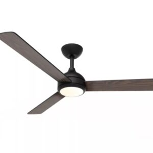 philips velyx ceiling ventilador de techo con luz led hasta 6500k aspas fijas 32w ventilador + 24w luz mando a distancia color negro/madera
