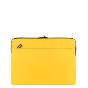 tucano gommo sleeve funda portatil 15,6" material engomado impermeable bolsillo para accesorios color amarillo