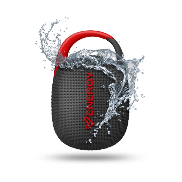 energy sistem energyclip altavoz 9w radio fm bluetooth 5.4 true wireless ipx7 usb y microsd color negro