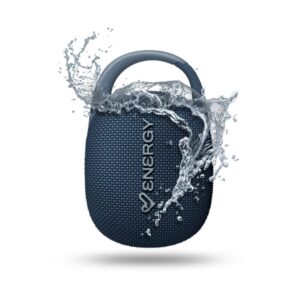energy sistem energyclip altavoz 9w radio fm bluetooth 5.4 true wireless ipx7 usb y microsd color azul