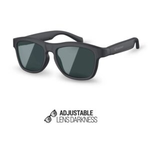 energy sistem lightflex music sunglasses gafas bluetooth lentes polarizados con proteccion uv400 superior 2 niveles de oscuridad reproduccion de musica microfono y asistente de voz ipx5 control tactil autonomia 5 horas color negro