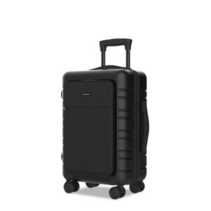 numada upfly t21 business maleta de cabina de 20" 38 litros 4 ruedas 360º mango telescopico cierre tsa con combinacion de 3 digitos bolsillo para portatil hasta 15" usb color negro