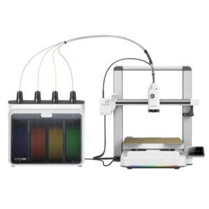 creality sparkx i7 combo impresora 3d abierta + unidad cfs volumen 26x26x25.5cm camara hd de 720px sistema multicolor cfs lite cuerpo metalico velocidad hasta 500 mm/s usb, wifi