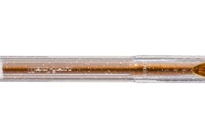 uni ball signo sparkling um 120sp roller de tinta gel punta de bola 1mm tinta pigmentada resistente al agua y luz efecto purpurina color bronce