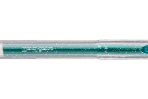 uni ball signo sparkling um 120sp roller de tinta gel punta de bola 1mm tinta pigmentada resistente al agua y luz efecto purpurina color turquesa