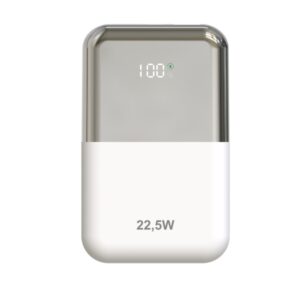 leotec powerbank 10.000 mah pd 20w color blanco