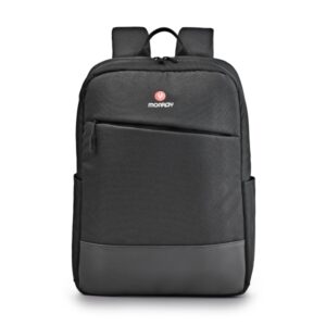 ngs monray sacks venture mochila para portatil hasta 15.6" suave acolchado interno resistente al agua bolsillo exterior + 2 bolsillos laterales color negro