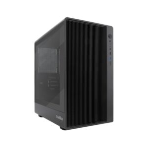 coolbox gaming gm350 darkface caja torre microatx 1 x usb c 3.2 1 x usb a 3.2 1x usb a 2,0 1 x audio + micro color negro