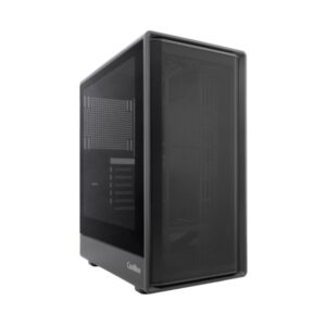 coolbox gaming ga700 darkface caja torre atx 1 x usb c 3.2 1 x usb a 3.2 1x usb a 2,0 1 x audio + micro color negro