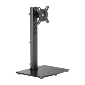 aisens soporte de mesa eco con peana giratorio e inclinable para monitor/tv de 17 34" peso máximo 12kg color negro