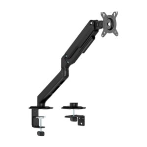 aisens soporte de mesa eco con contrapeso giratorio e inclinable para monitor/tv de 17 32" 1 brazo y 3 pivotes peso máximo 9kg color negro