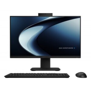 asus pm640ka bpc177x all in one amd ryzen ai 7 350 16gb ddr5 512gb ssd 23.8" fhd windows 11 pro color negro + teclado qwerty (es) y raton