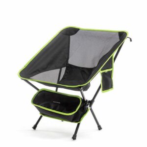 innovagoods folstul silla de camping plegable soporta 120kg bolsillo lateral bolsa de transporte