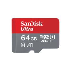 sandisk ultra tarjeta micro sdxc 64gb uhs i a1 clase 10 con adaptador