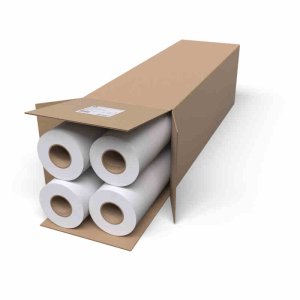 hp pack de 4 rollos papel blanco universal bond 80gr 24" 610mm x 45.7m (pack 4 x q1396a)