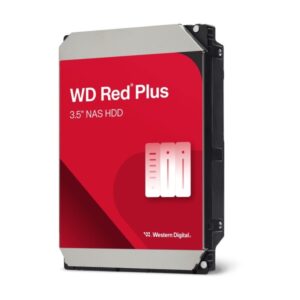 wd red plus disco duro interno 3.5" 12tb nas sata3