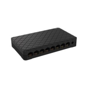 ruijie rg es08g l switch no gestionado 8 puertos velocidad hasta 1gbps carcasa de plastico color negro