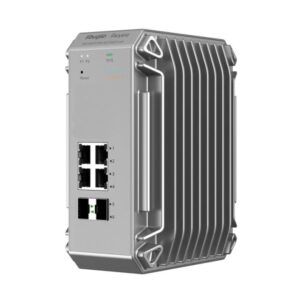 ruijie rg nis3100 4gt2sfp hp switch gestionado en capa 2 4 puertos ethernet hasta 1gbps 2x sfp 1gbps poe/poe+ hasta 120w color gris